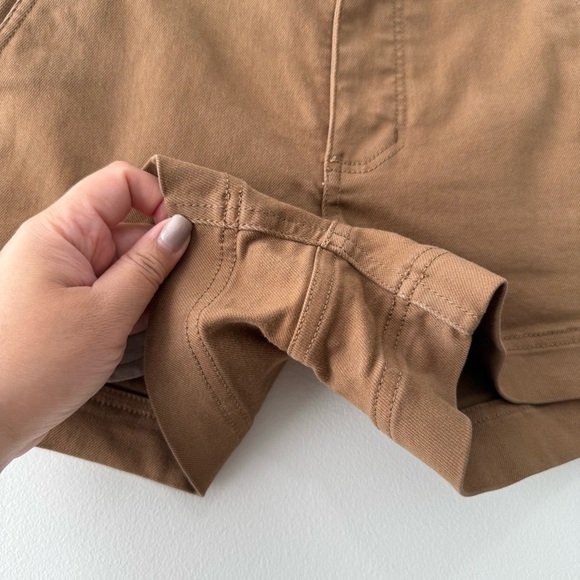 Everlane Utility Short Carob Brown Organic Cotton Twill Sz 2 / 27 - Picture 6 of 13